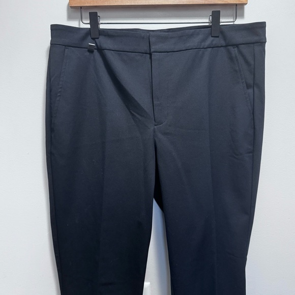 Lauren Ralph Lauren Black Cropped Trouser Pants Size 12 - Picture 2 of 10